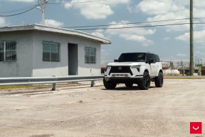 Lexus GX 550 Custom Wheels - HF6-4 by Vossen - Gloss Black